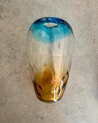 Vaso in vetro colorato