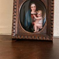 Madonna con bambino dell' 800
