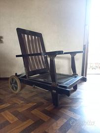 poltrona sdraio vintage