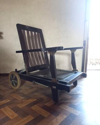 poltrona sdraio vintage