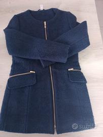 cappottino bambina blu
