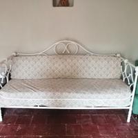 divano letto ferro battutto