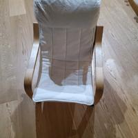 Poltrona poang per bambini ikea 