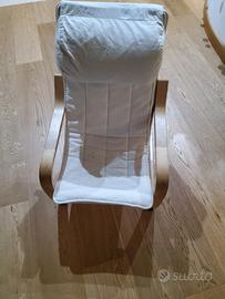 Poltrona poang per bambini ikea 