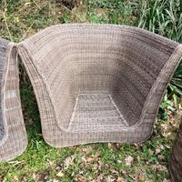 Poltrone da Esterno in Rattan Sintetico Design