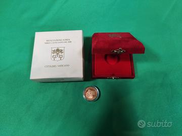 Moneta d'oro Vaticano Giubileo Karol Józef Wojtyła