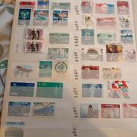 lotto n. 37 francobolli Norvegia 