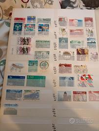 lotto n. 37 francobolli Norvegia 