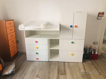 Fasciatoio e Culla Ikea 