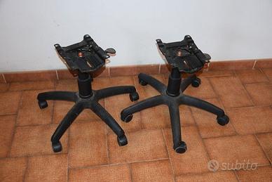 Lotto 2 basi per sedie girevoli prezzo unico