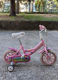 Bicicletta bambina con rotelle