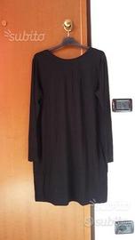 Vestito, abito nero Asos scollatura schiena-tg 42