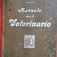 Manuale per il  Veterinario Hoepli 1 ed. 1906