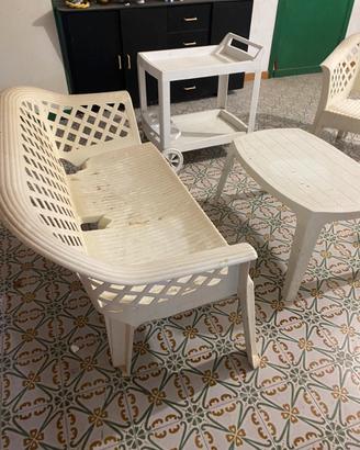 Arredo giardino in resina