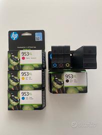Cartucce Ink Jet HP 953 set 4 colori completo