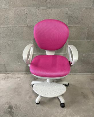 Sedia Scrivania bambina KID Colour G1- Come nuova-