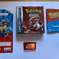Pokémon Rubino - GBA - compelto