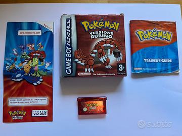Pokémon Rubino - GBA - compelto