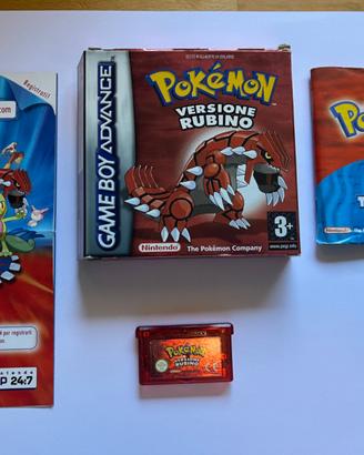 Pokémon Rubino - GBA - compelto