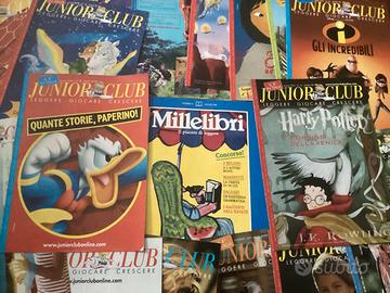 Cataloghi Junior Club 2001/06 + Mille libri -1988