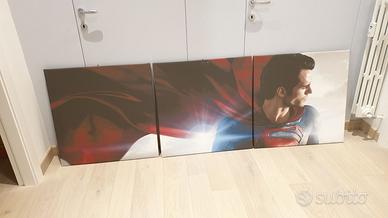 Quadro Superman (Henry Cavill) - 210x70 cm - telai