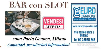 071/25 BAR tavola fredda con SLOT zona P.ta Genova