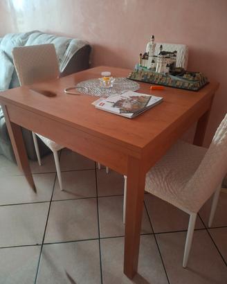 tavolo allungabile 80x80