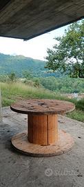 Bobina tavolo da giardino