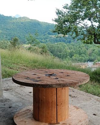 Bobina tavolo da giardino