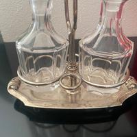 Oliera antica in argento 800.