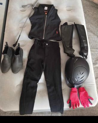 Abbigliamento equitazione Bambino/a 10-11 anni