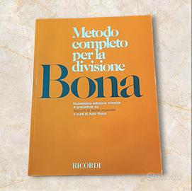 Bona libro Metodo Musica per la Divisione 