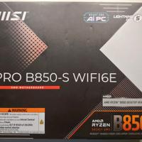 MSI PRO B850-S WIFI 6E