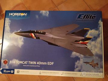 Jet elettrico radiocommandato E-flite F-14 Twin 40