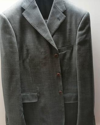 Abito uomo in fresco lana grigio 