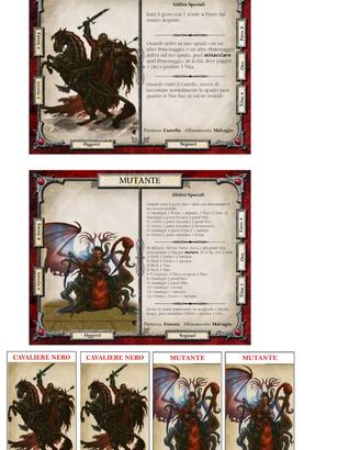 file da stampare del gioco di Talisman 4° ed espan