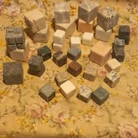 cubetti in marmo e granito