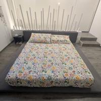 Letto matrimoniale design giapponese