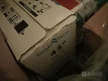 Tv smart tech 43 pollici