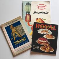 Ricettari del secolo scorso