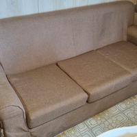 Divano 3 posti in tessuto