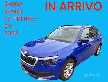 Skoda Kamiq 1.6 TDI 115CV 6M -IN ARRIVO