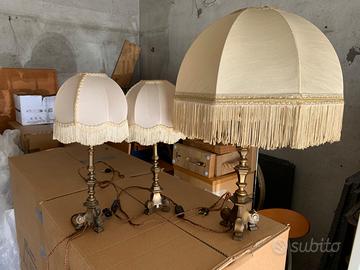 Serie di Lampade in bronzo