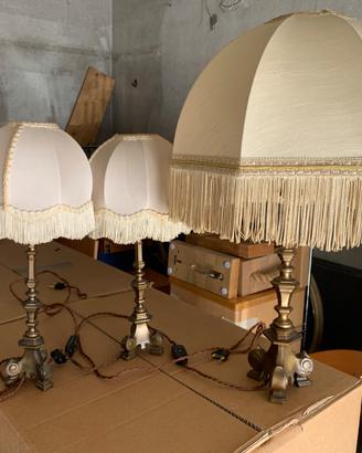 Serie di Lampade in bronzo