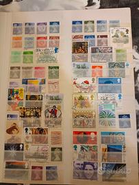 lotto n 60 francobolli gran Bretagna 