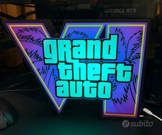 Lampada led  RGB GTA 6 gta vi