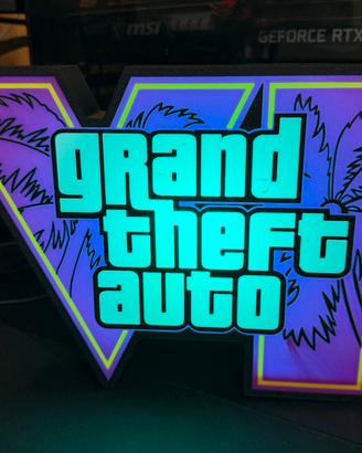 Lampada led  RGB GTA 6 gta vi