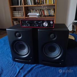 casse monitor + scheda audio