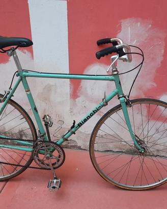Bicicletta Bianchi Campione del mondo 73-74