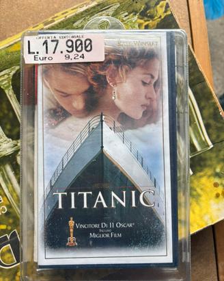 VHS TITANIC SIGILLATA USCITA EDICOLA ANNI’90